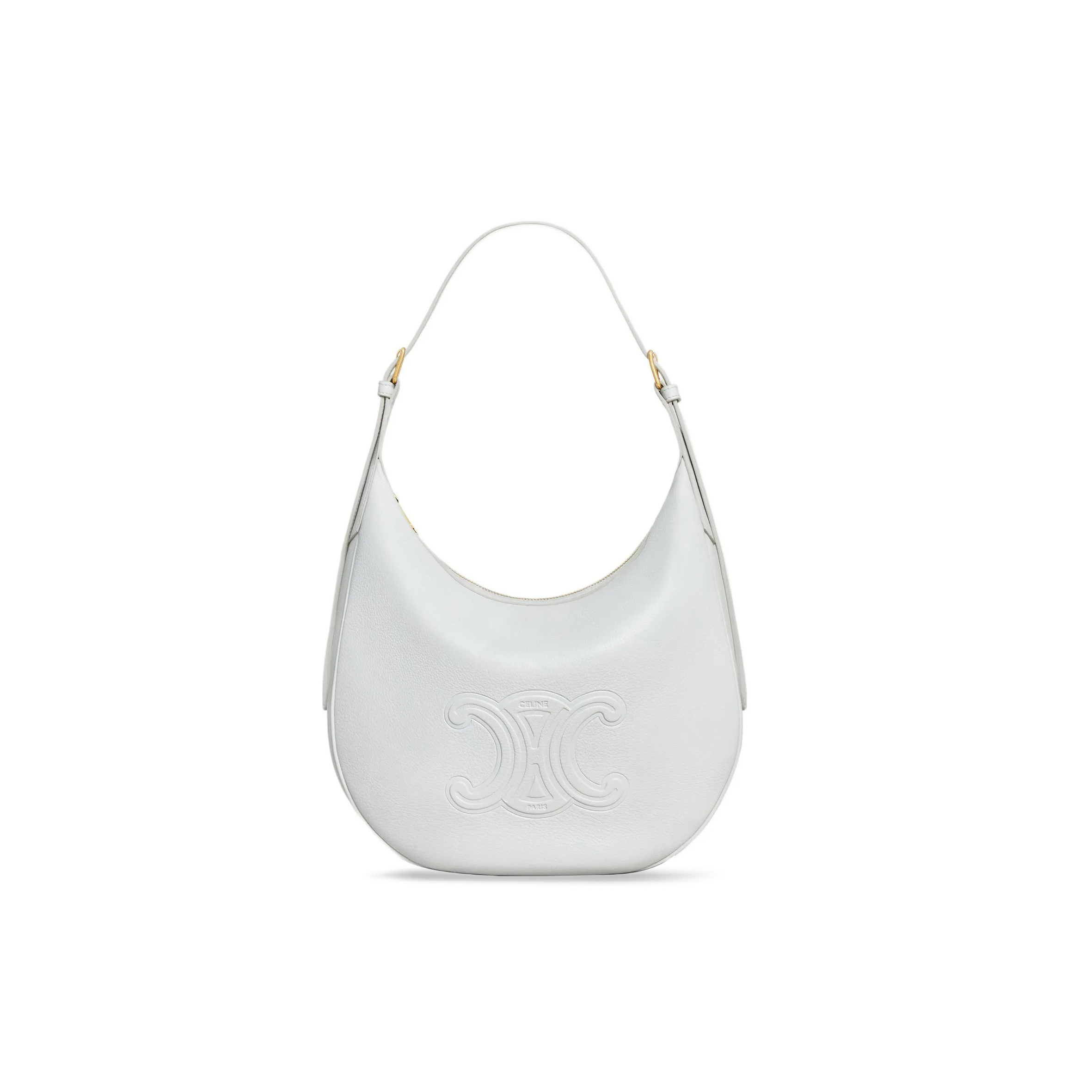 CELINE MEDIUM HELOÏSE BAG IN SUPPLE GRAINED CALFSKIN 114713FLH.08OA (30*28.5*8cm)